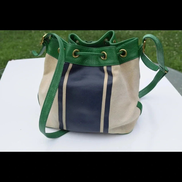 J. Crew Tillary stripe bucket bag - Picture 2 of 8
